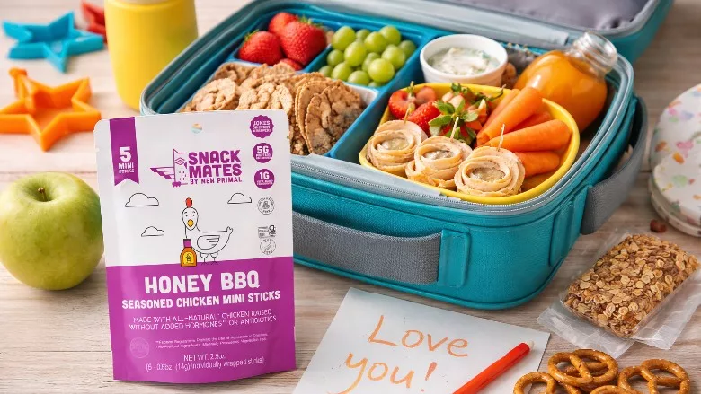 Honey BBQ Seasoned Chicken Mini Meat Sticks