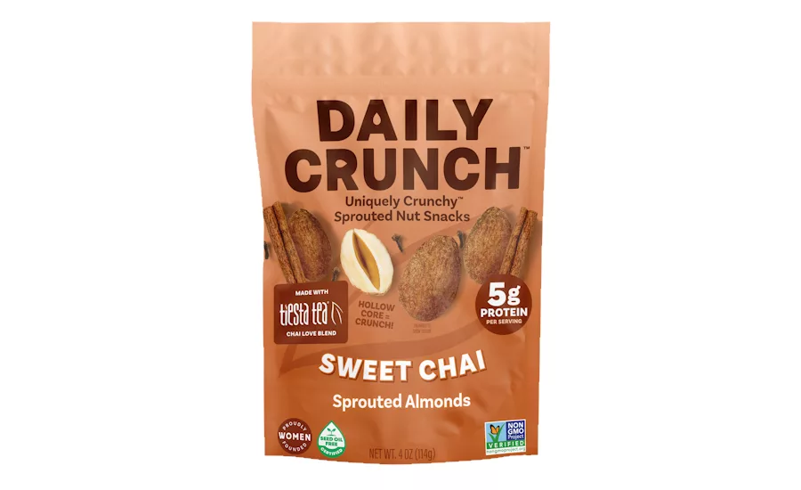 Daily Crunch partners on Sweet Chai Sprouted Almonds