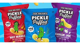 Van Holten's, Whatever Brands debut Pickle Puffed Snacks