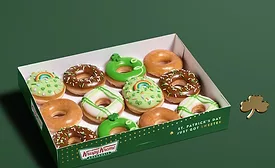 Krispy Kreme serves up St. Patrick's Day doughnuts