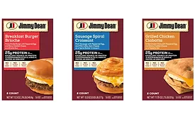 Jimmy Dean expands protein lineup with breakfast sandwiches