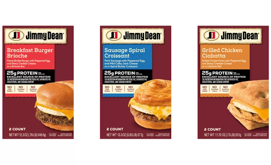 Jimmy Dean expands protein lineup with breakfast sandwiches