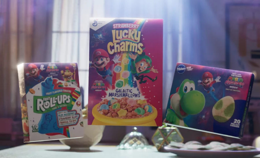 General Mills celebrates The Super Mario Galaxy movie with new lineup