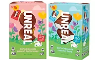 Unreal rereleases Easter packaging for two treats Unreal rereleases Easter packaging for two treats