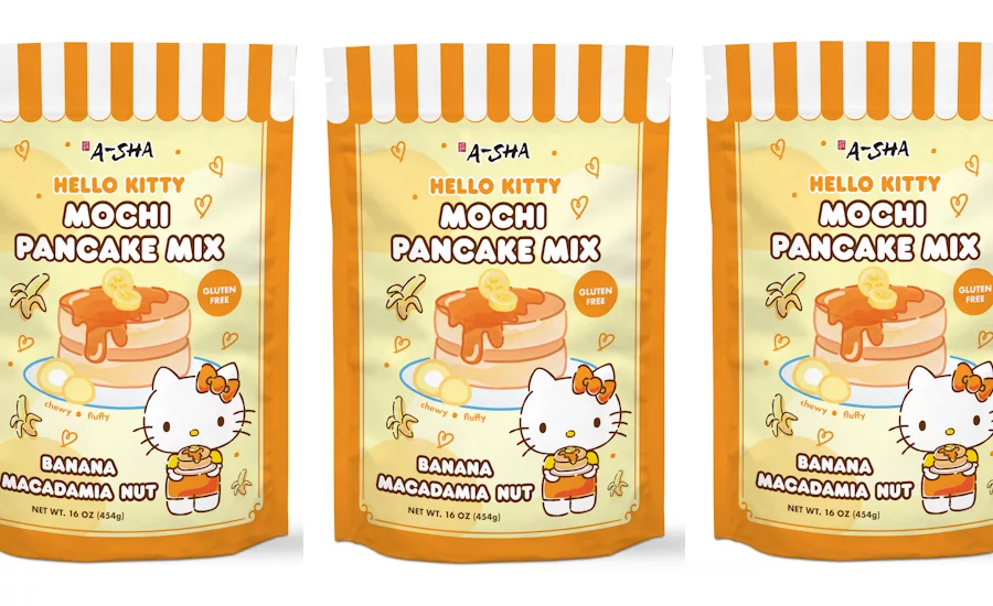 まぁぶぼんfanakapan Hellooo Kitty Main A-Sha Hello Kitty Mochi Pancakes debut new flavor | Snack Food