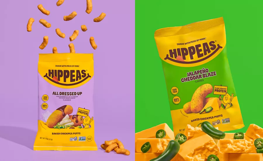 Hippeas launches two chickpea puff varieties
