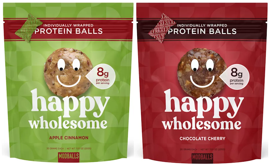 Modballs adds to its Happy Wholesome snack lineup