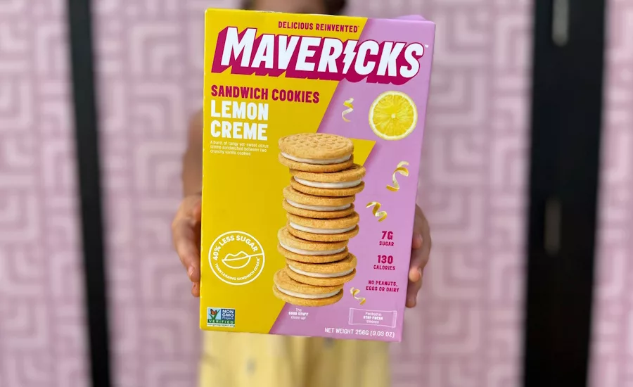 Mavericks Snacks introduces seasonal lemon cookies