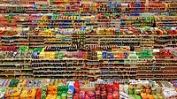 Grocery store aisles