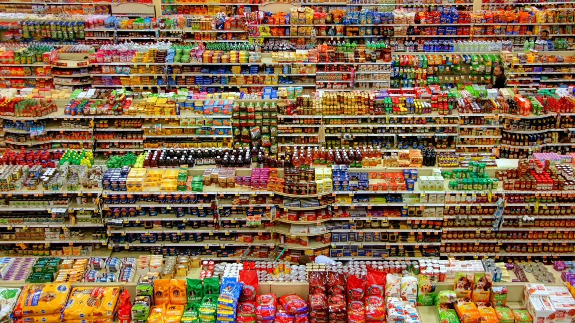 Grocery store aisles