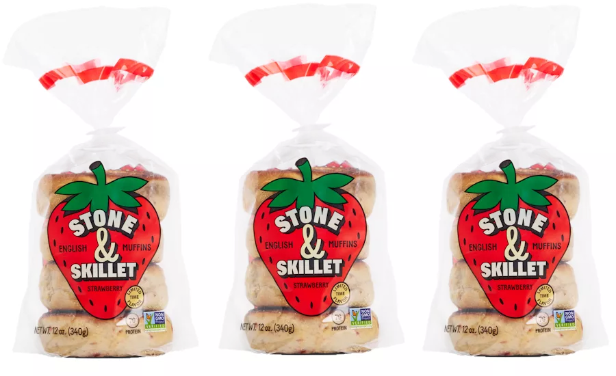 Stone & Skillet launches strawberry English muffins