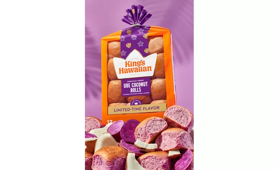 King's Hawaiian introduces Ube Coconut Sweet Rolls