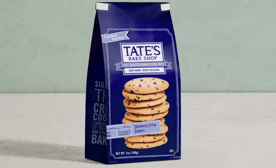 Tate's announces Key Lime Pie and Blueberry Crisp cookies