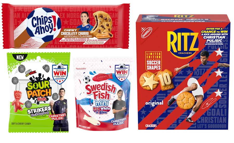 Mondelēz International brands launch soccer packaging