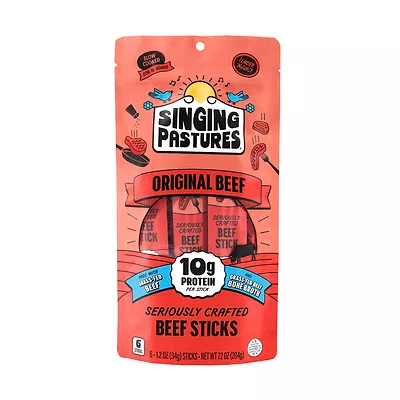 SINGING PASTURES ORIGINAL BEEF STICKS 