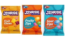 Joyride debuts three better-for-you candies