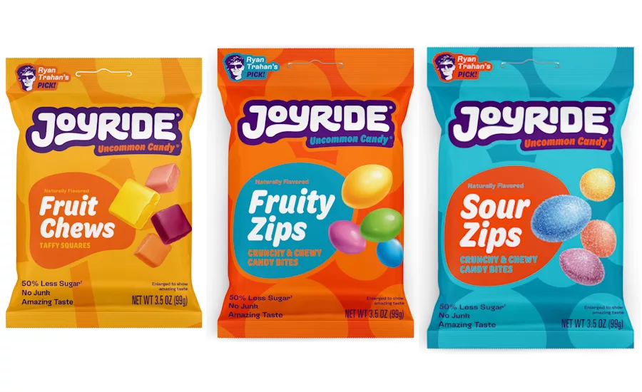 Joyride debuts three better-for-you candies