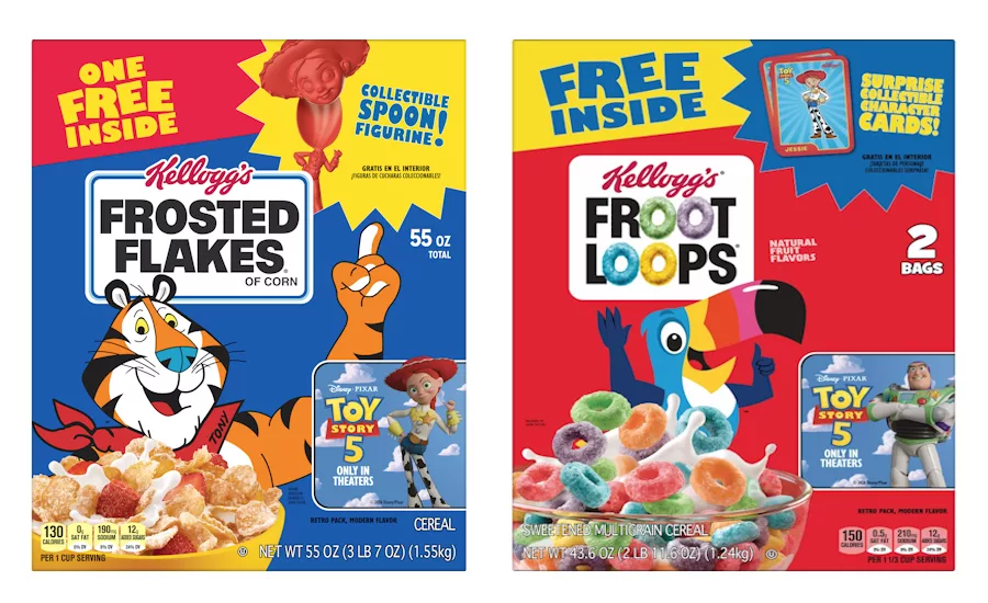 Kellogg's celebrates Disney, Pixar's 'Toy Story 5'