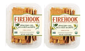 Firehook unveils Avocado Oil, Sea Salt & Chive Cracker