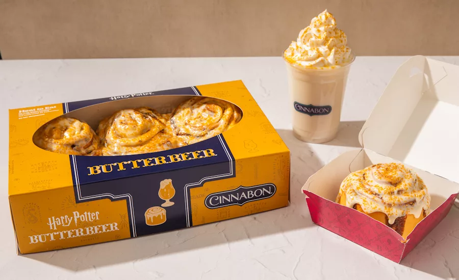Cinnabon celebrates Butterbeer season with LTO treat