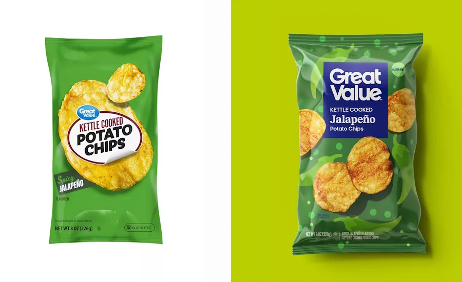 Walmart unveils redesign of its flagship private brand