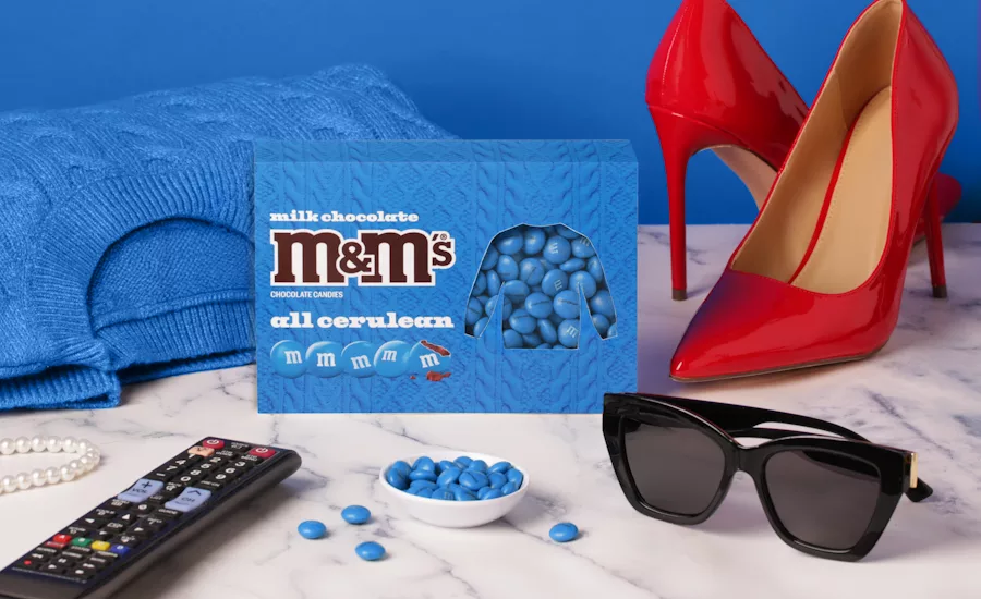 M&M's debuts All Cerulean in honor of 'Devil Wears Prada'