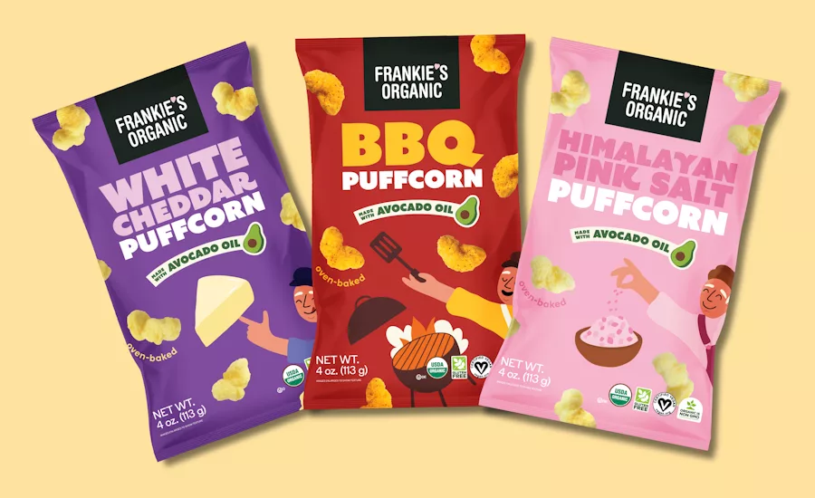 Frankie's Organic Snacks snags new grocery placements
