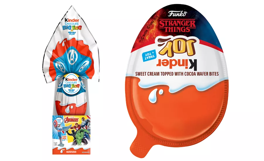 Ferrero releases Kinder Joy and Wonka treats