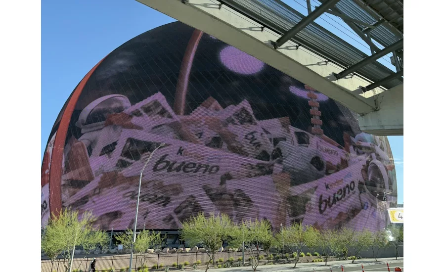 Sphere Vegas Ferrero Kinder