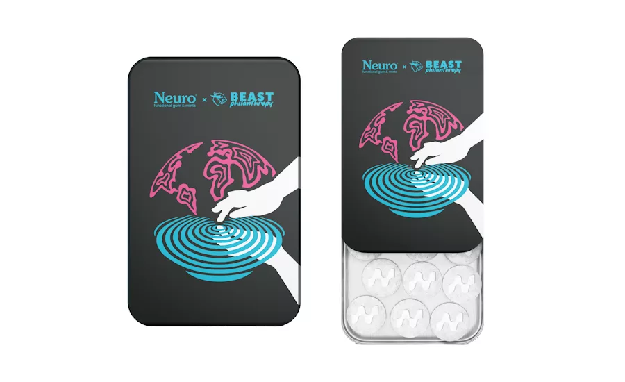 Neuro, Beast Philanthropy partner on co-branded tins