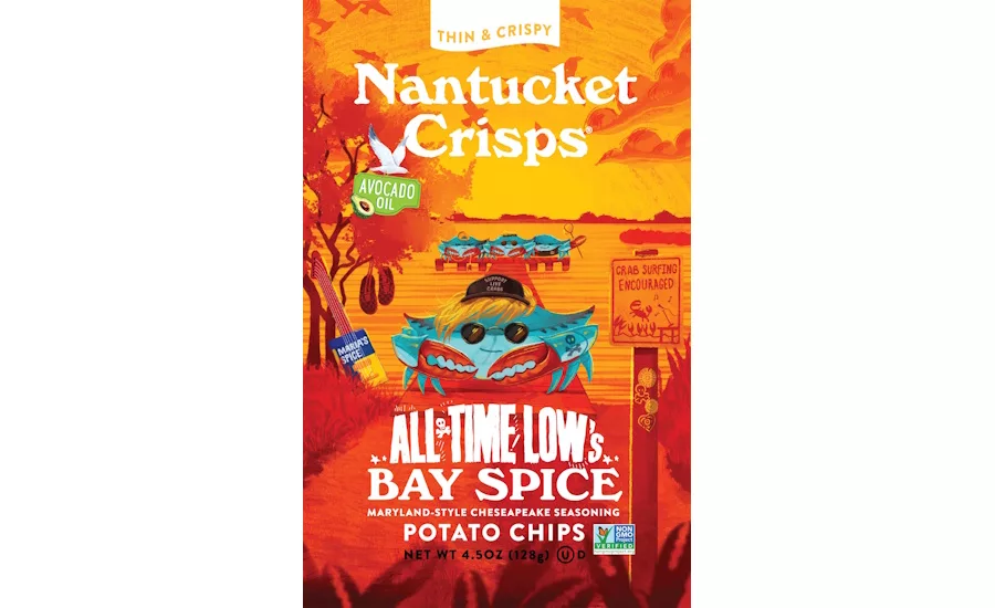 Rockers partner with Nantucket Crisps on Bay Spice chip