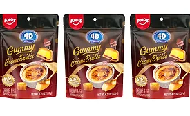 Amos launches 4D Gummy Crème Brûlée 