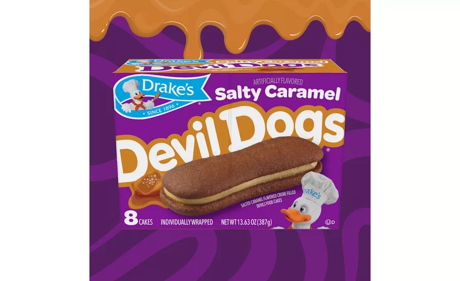Drake's Cakes unleashes Salty Caramel Devil Dogs