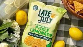Late July introduces LTO Pickle Lemonade tortilla chips