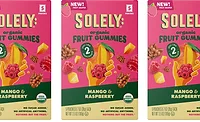 Solely debuts Mango Raspberry fruit gummies Solely debuts Mango Raspberry fruit gummies
