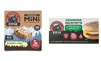 Kodiak introduces breakfast sandwiches, drizzled mini bars Kodiak introduces breakfast sandwiches, drizzled mini bars