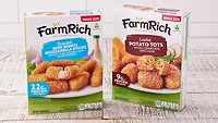 Farm Rich rolls out snack-sized mozzarella sticks, potato tots