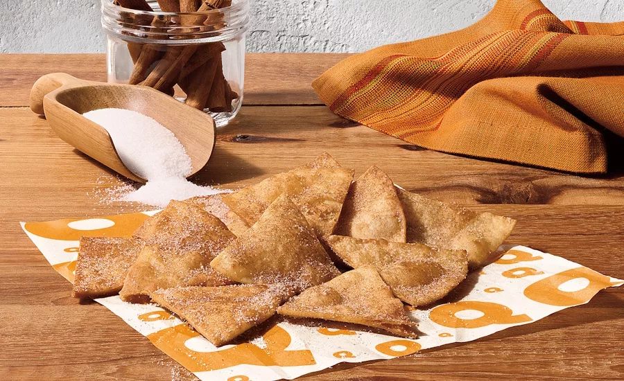 Qdoba introduces churro-flavored tortilla chips