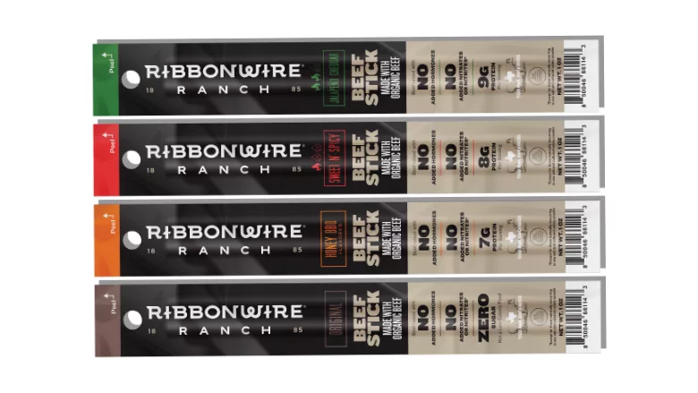 Ribbonwire 100% USDA Certified Organic Beef Stick