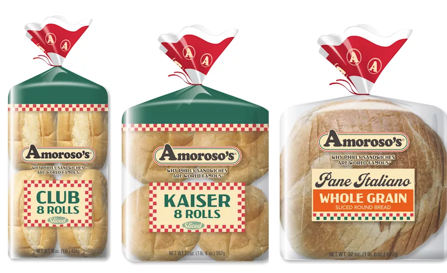 Amoroso's Baking Co. debuts refreshed brand identity