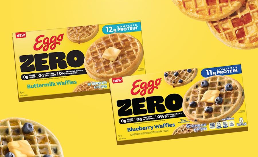Eggo unveils zero-sugar waffles