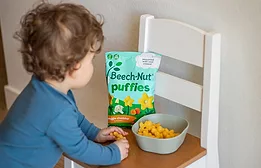 Beech-Nut launches two varieties of toddler puffs