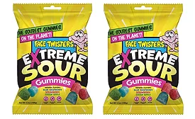 Face Twisters debuts Extreme Sour Pectin Gummies