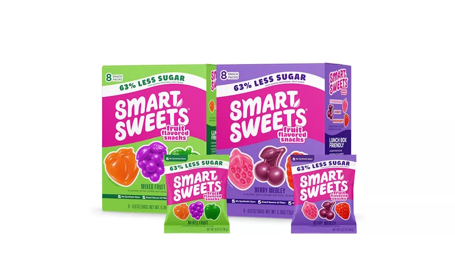 SmartSweets enters fruit snack category with low-sugar offering