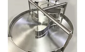Multi-Conveyor rotary unscrambling table 