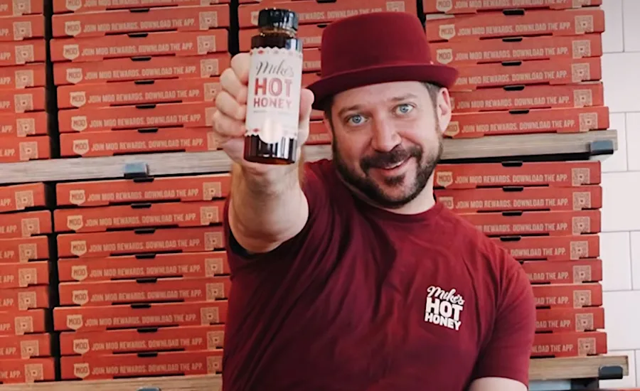 Mike's Hot Honey pizza Mike's Hot Honey pizza