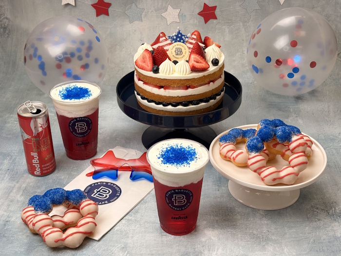 Paris Baguette Fourth of July lineup