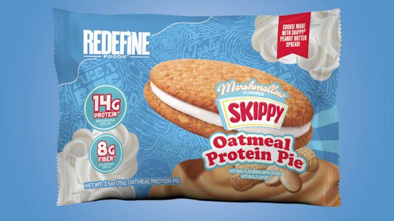Redefine Foods Marshmallow Skippy Oatmeal Protein Pie — product image