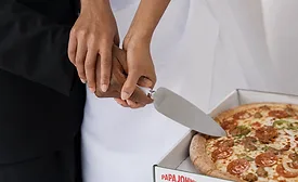 Papa Johns serves up a love story