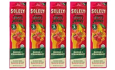 Solely debuts Mango Strawberry Fruit Jerky